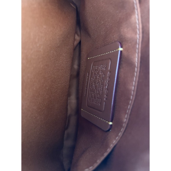 Coach Graham Crossbody Bag Signature Canvas Black Tan C4149 Mens Messenger - Picture 7 of 10